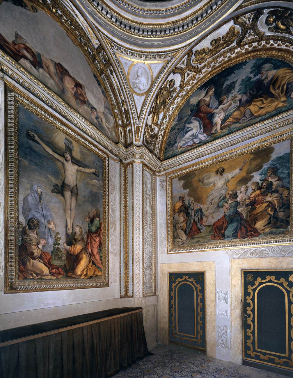 View of the Cappella del Crocifisso by CORTONA, Pietro da