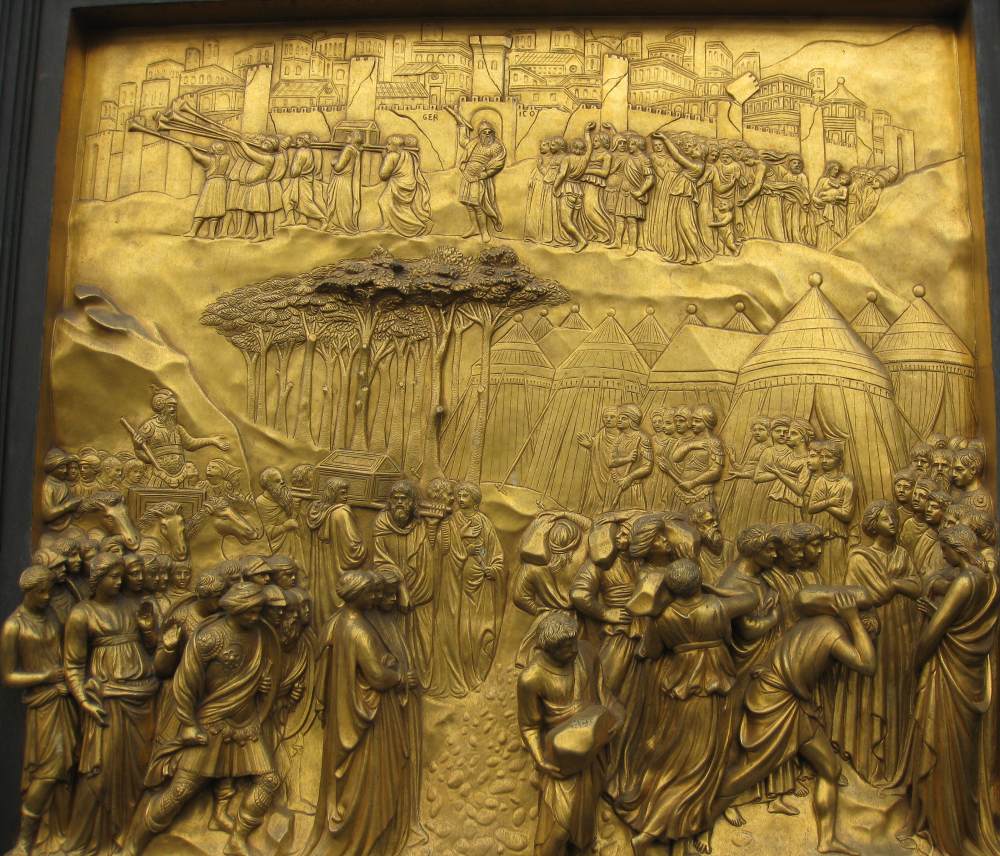 Panel No. 8: Stories of Joshua by GHIBERTI, Lorenzo