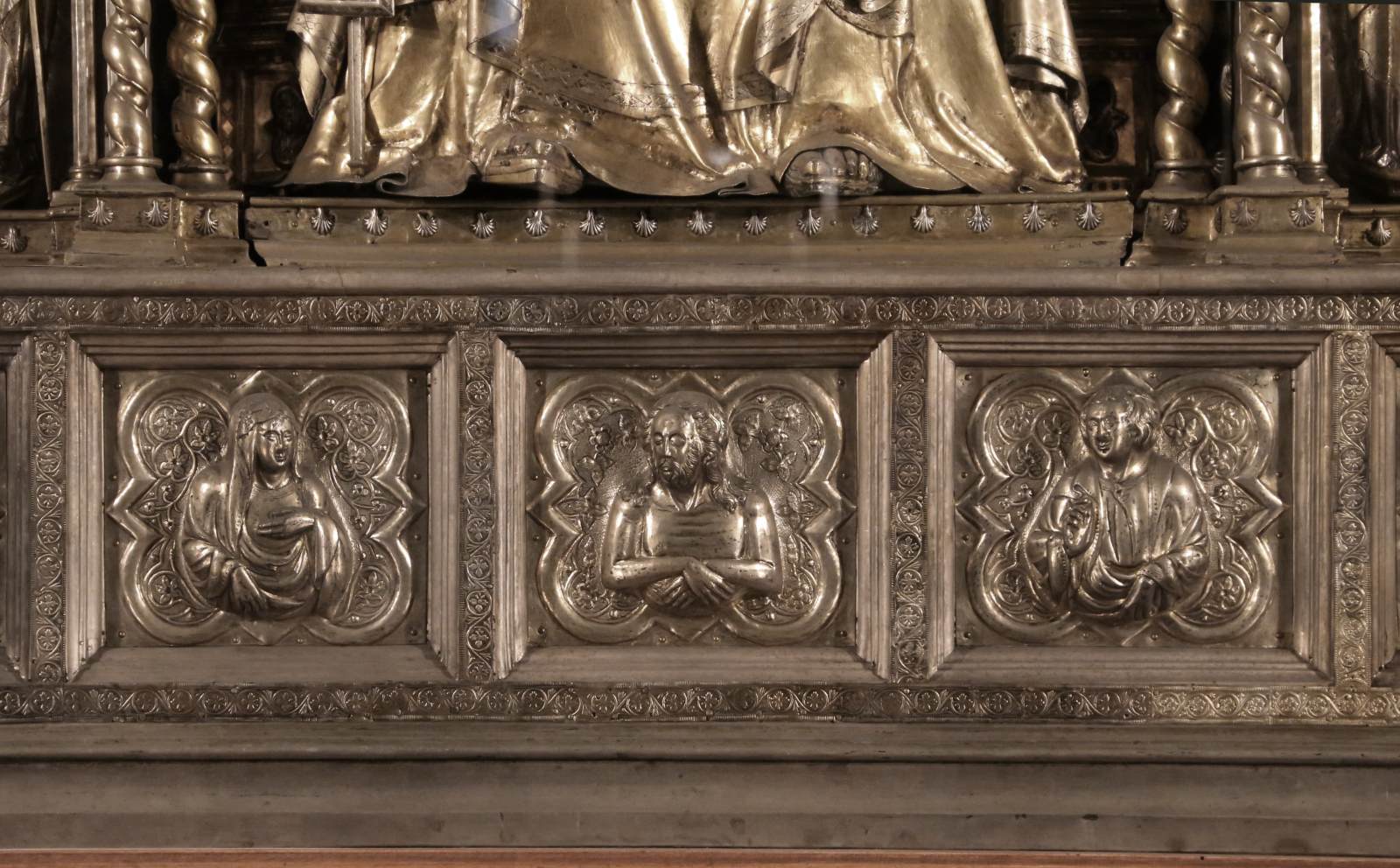 Silver Altar of St James (detail) by PIERO D'ARRIGO TEDESCO