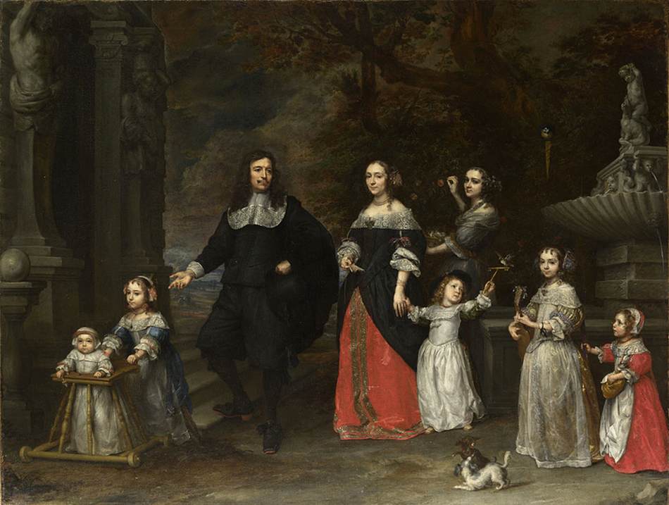 A Family Group by COQUES, Gonzales