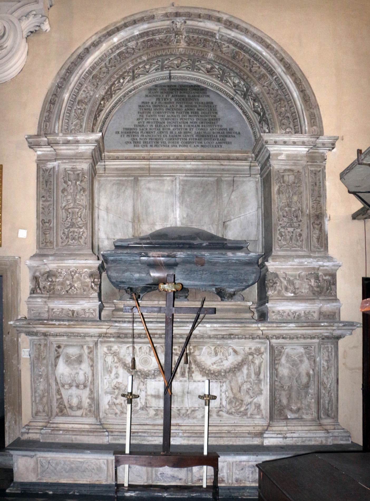 Tomb of Piero Soderini by BENEDETTO DA ROVEZZANO