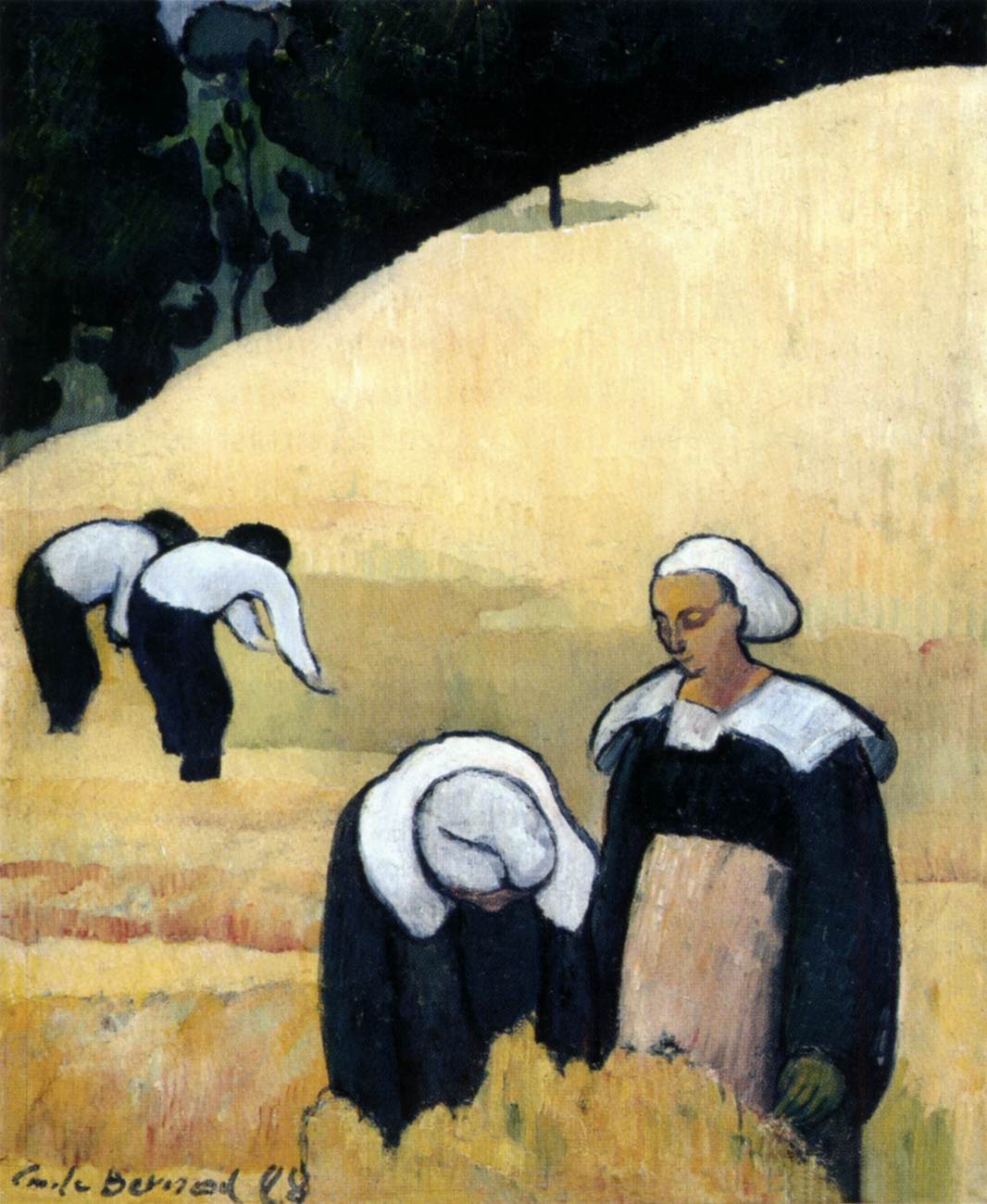 The Harvest (Breton Landscape) by