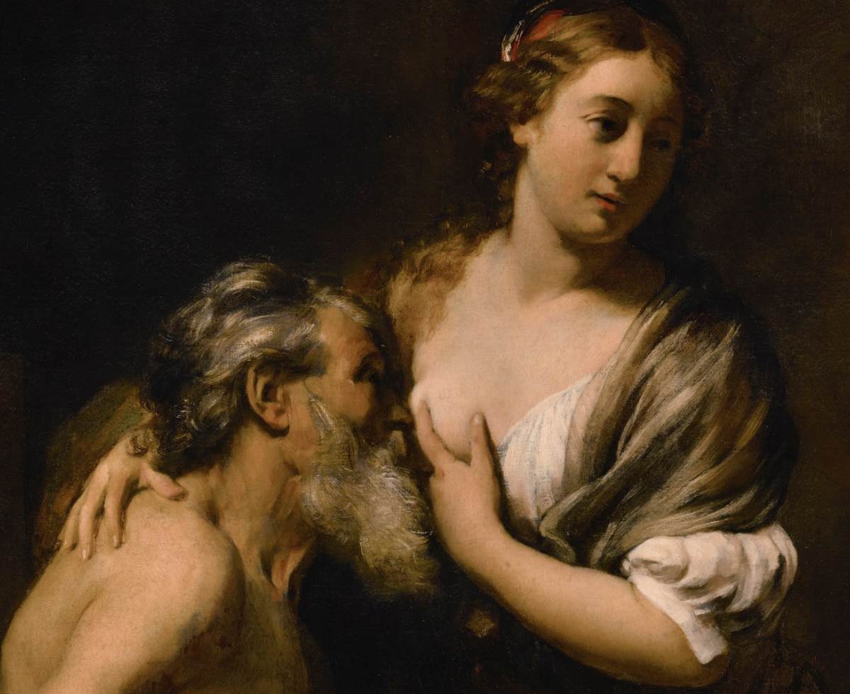 Roman Charity (detail) by