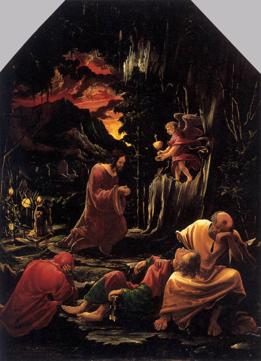 Christ in the Garden of Gethsemane by ALTDORFER, Albrecht