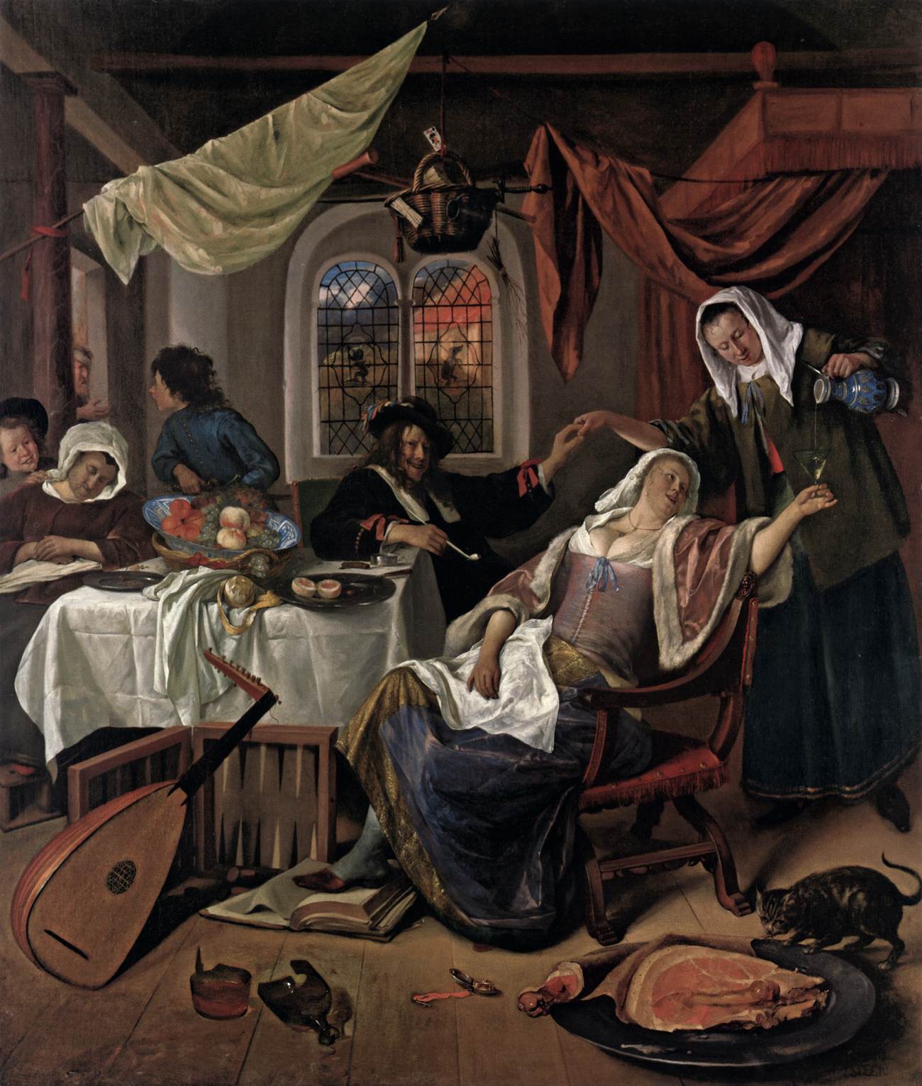 The Dissolute Household by STEEN, Jan