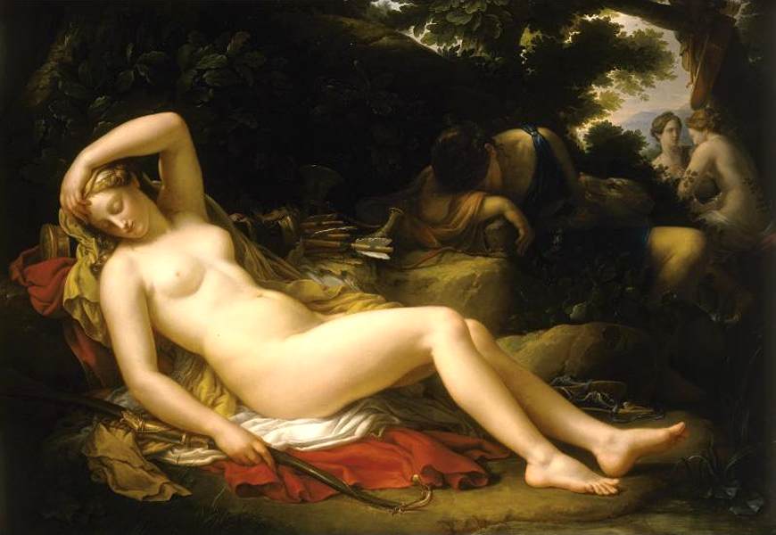 Diana and Her Nymphs by GARNIER, Etienne-Barthélemy