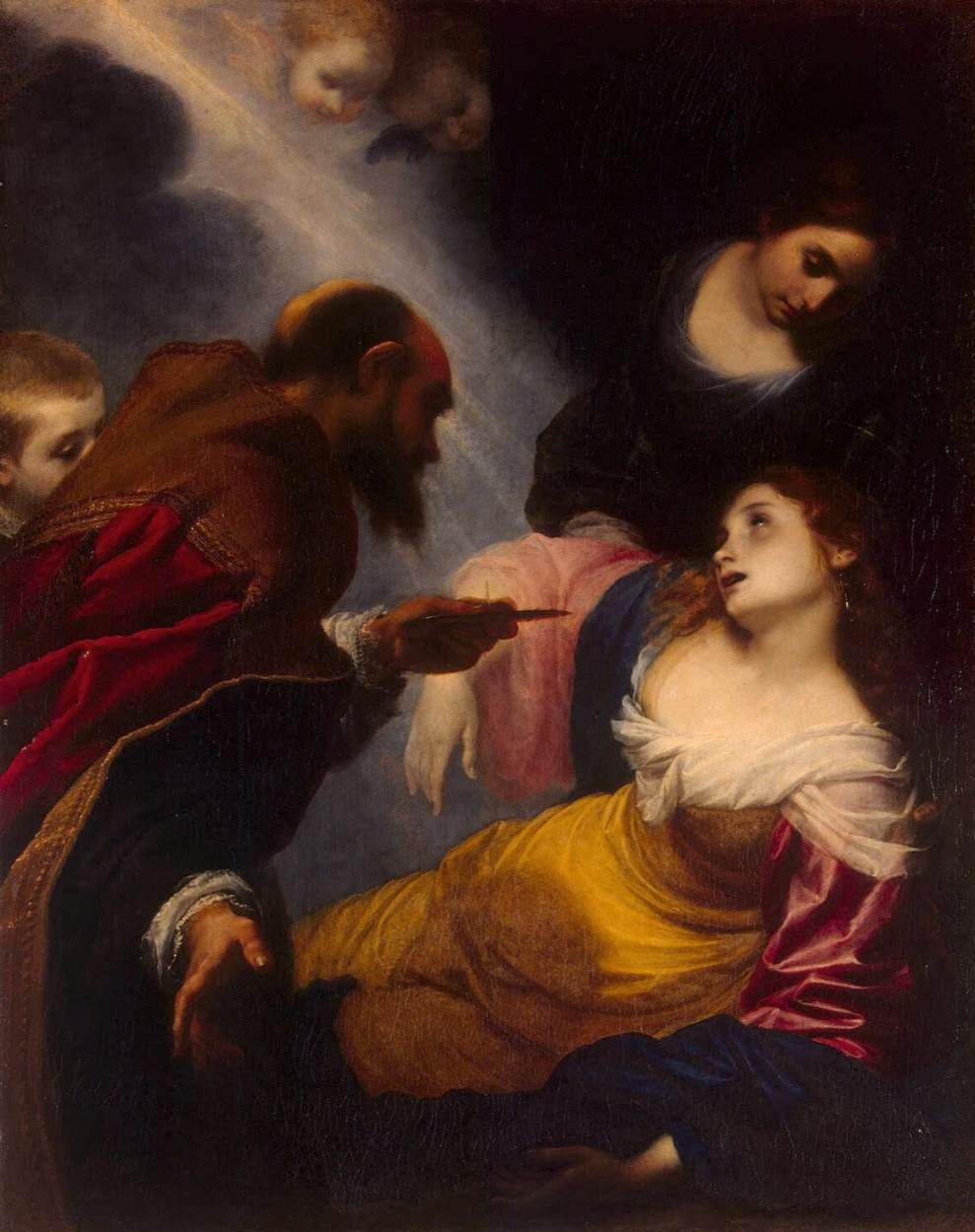 Death of St Petronilla by PIGNONI, Simone