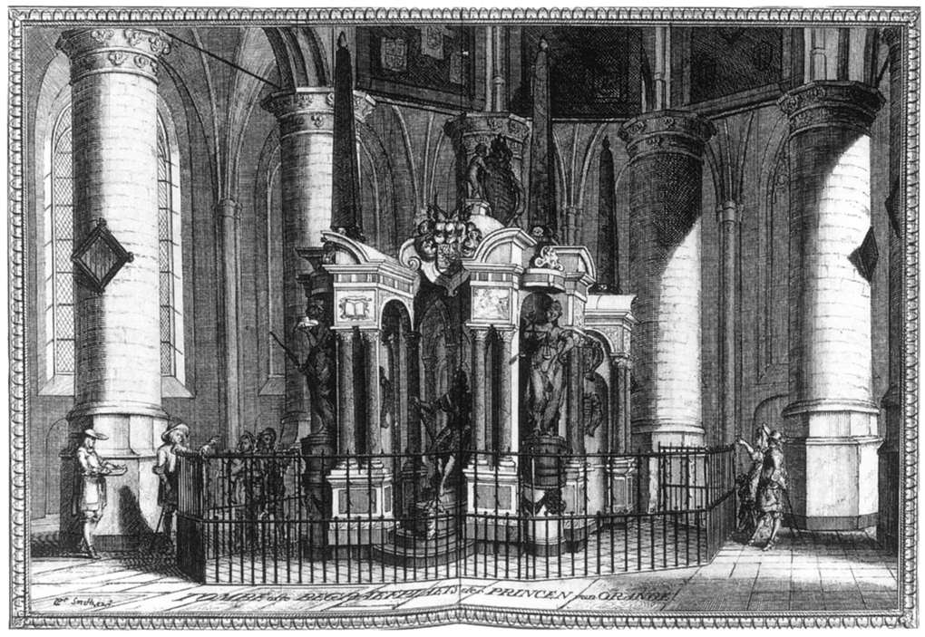 The Tomb of William the Silent in the Nieuwe Kerk, Delft by DECKER, Coenraet