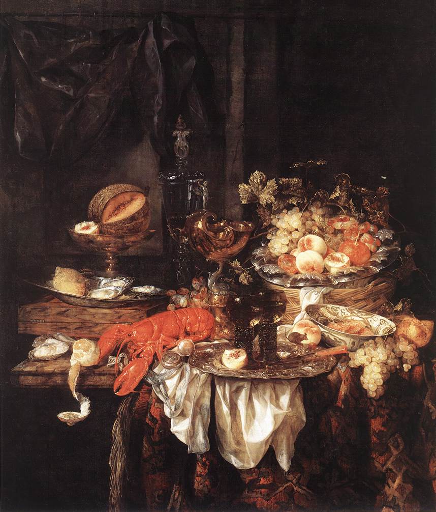 Banquet Still-Life with a Mouse by