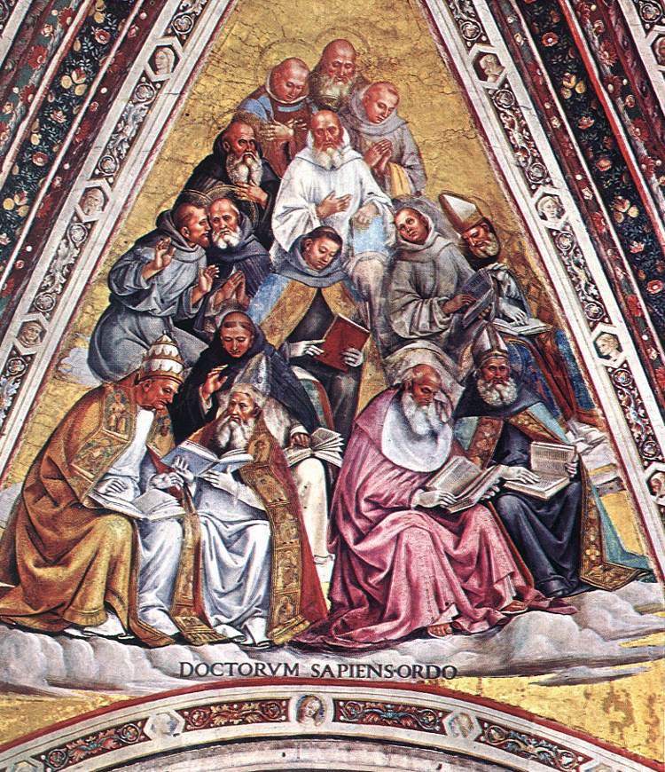 Doctors of the Church by SIGNORELLI, Luca