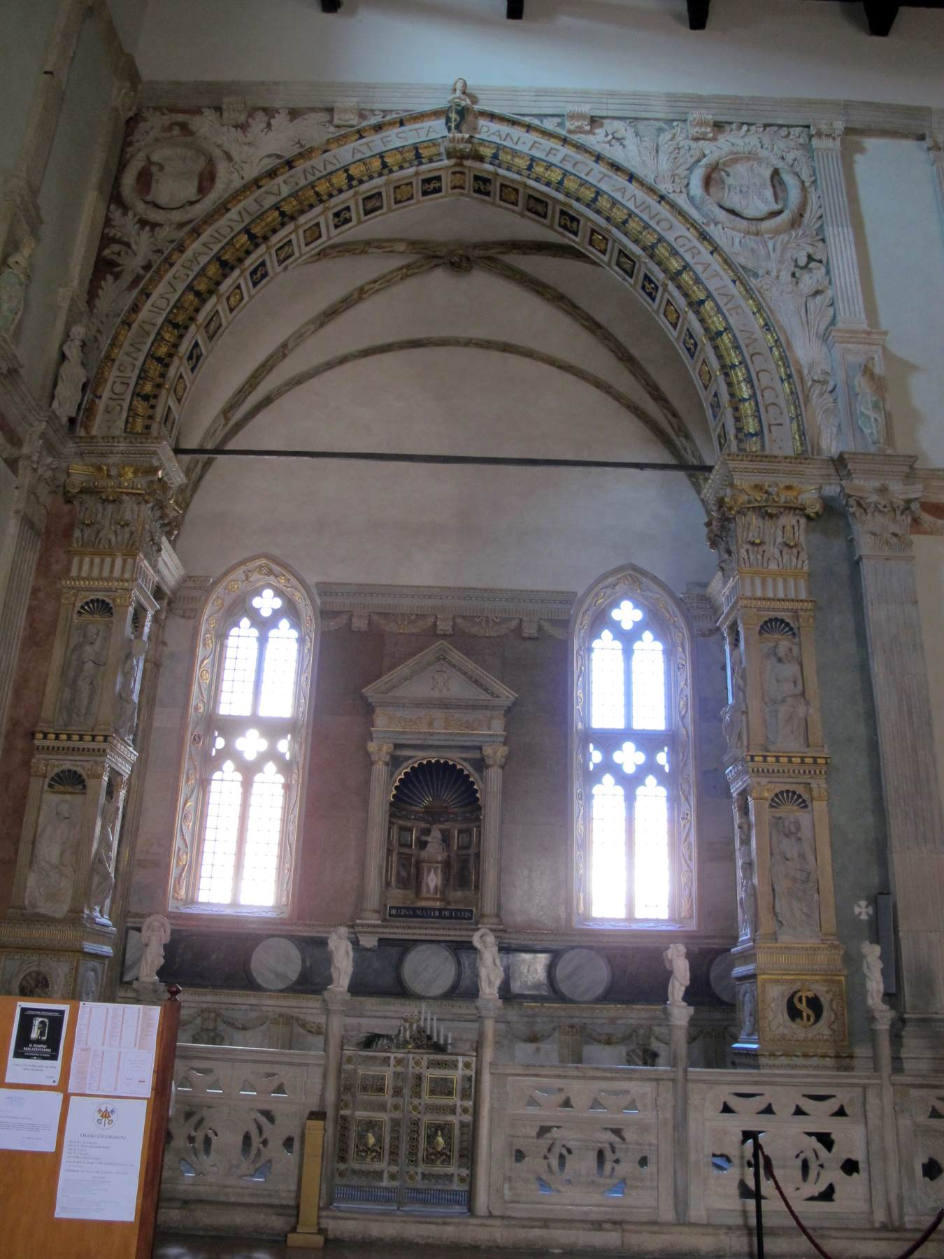 View of the Cappella dei Martiri by