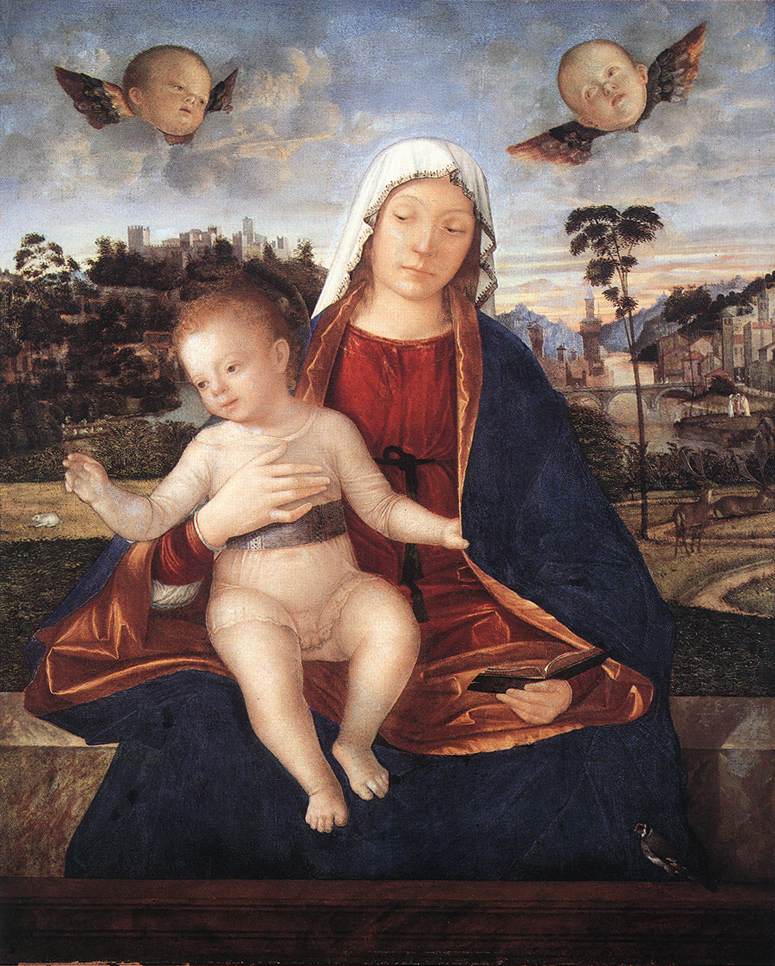 Madonna and Blessing Child by CARPACCIO, Vittore