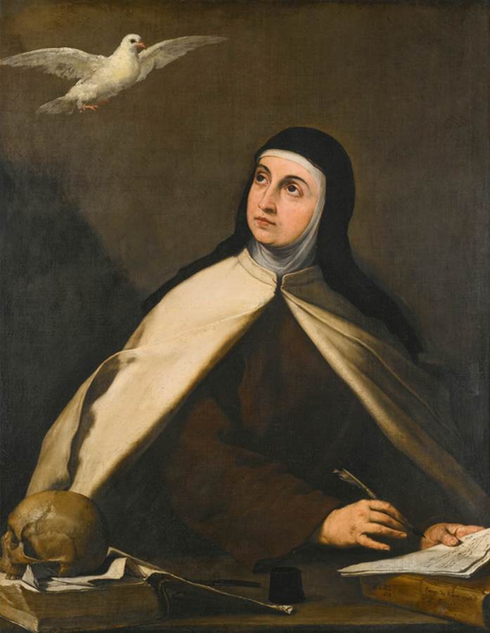 St Teresa of Ávila by RIBERA, Jusepe de