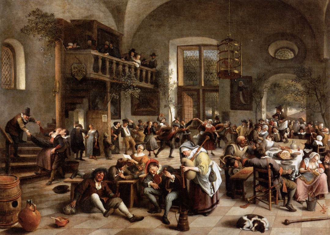 Revelry at an Inn by