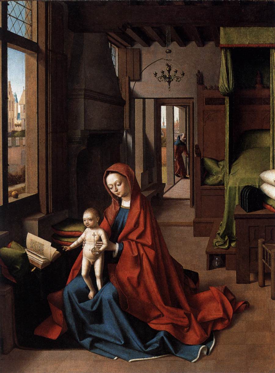 Virgin and Child in a Chamber by CHRISTUS, Petrus