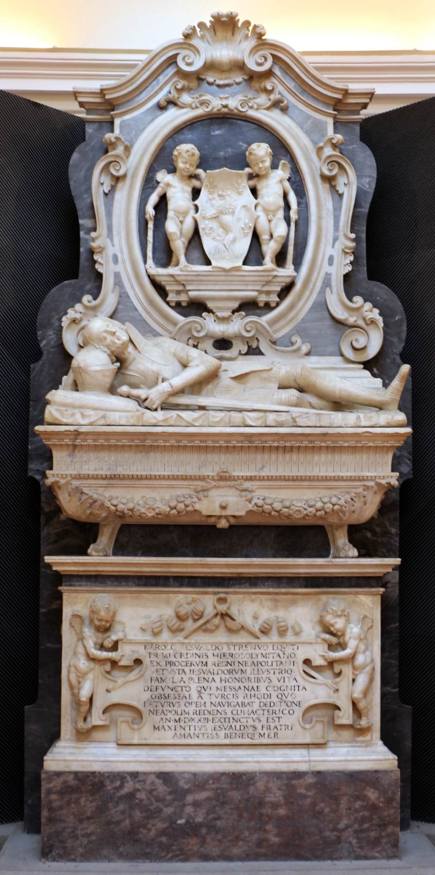 Tomb of Carlo Gesualdo by SANTACROCE, Girolamo