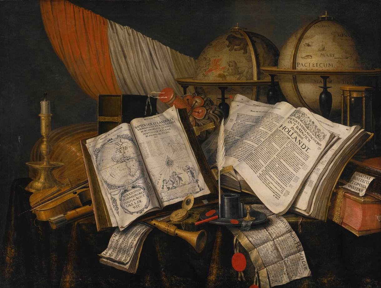 Vanitas Still-Life by COLLIER, Edwart