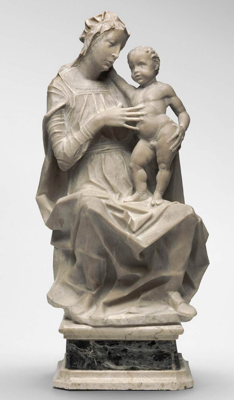 Seated Virgin and Child by AMADEO, Giovanni Antonio