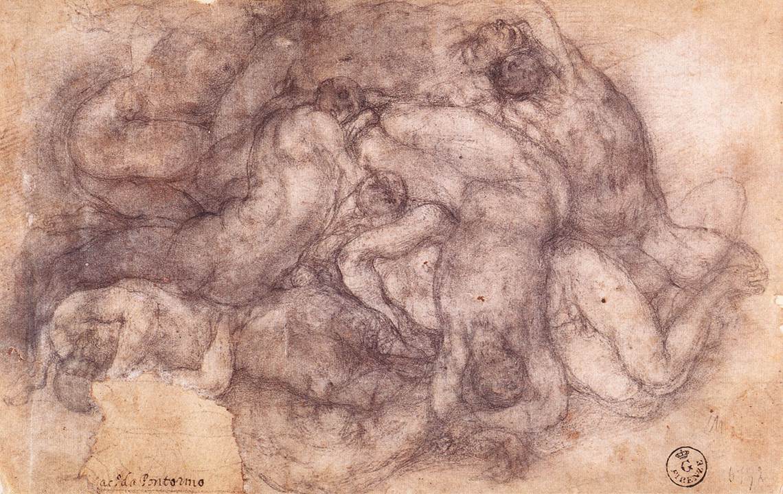 Group of the Dead by PONTORMO, Jacopo