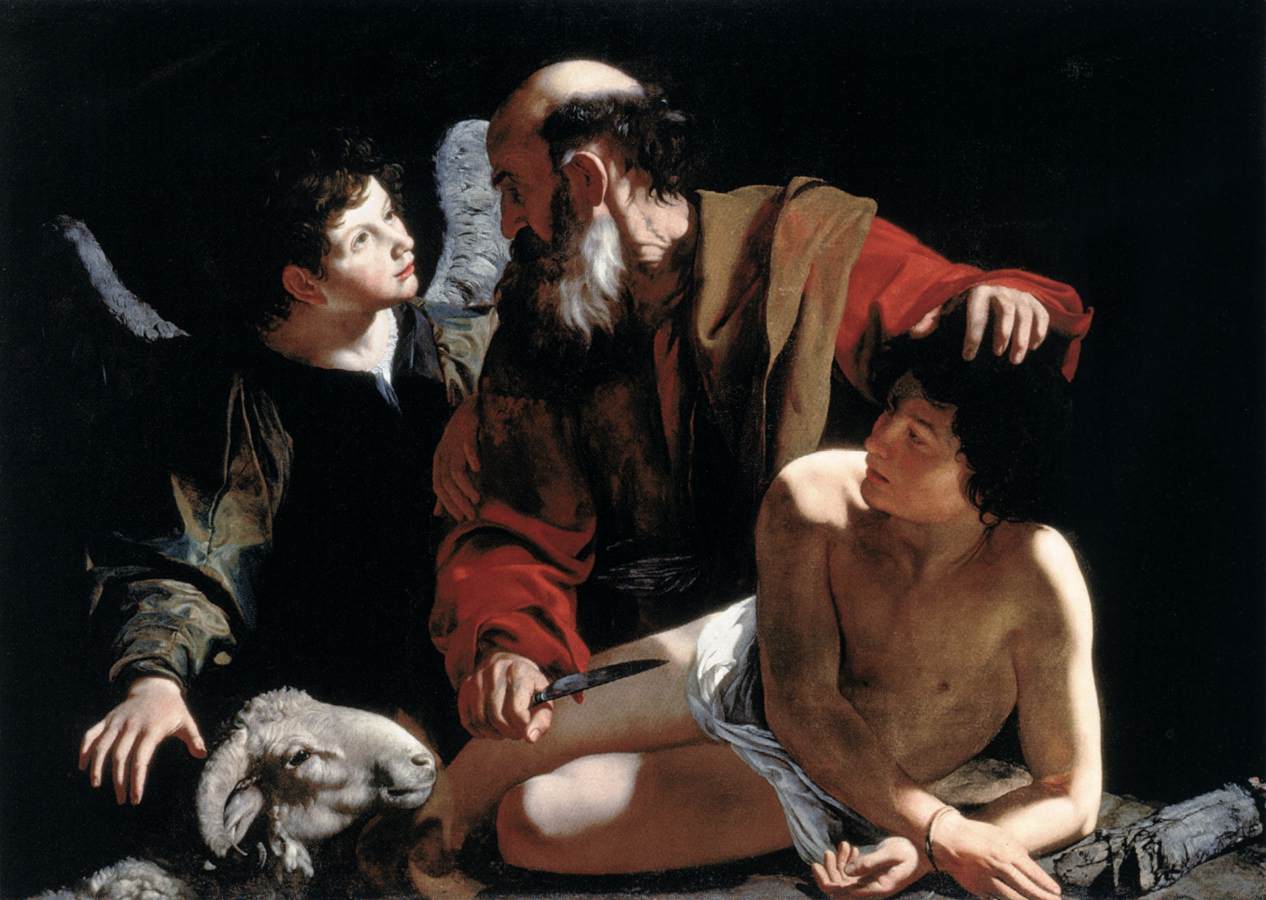 Sacrifice of Isaac by CARAVAGGIO