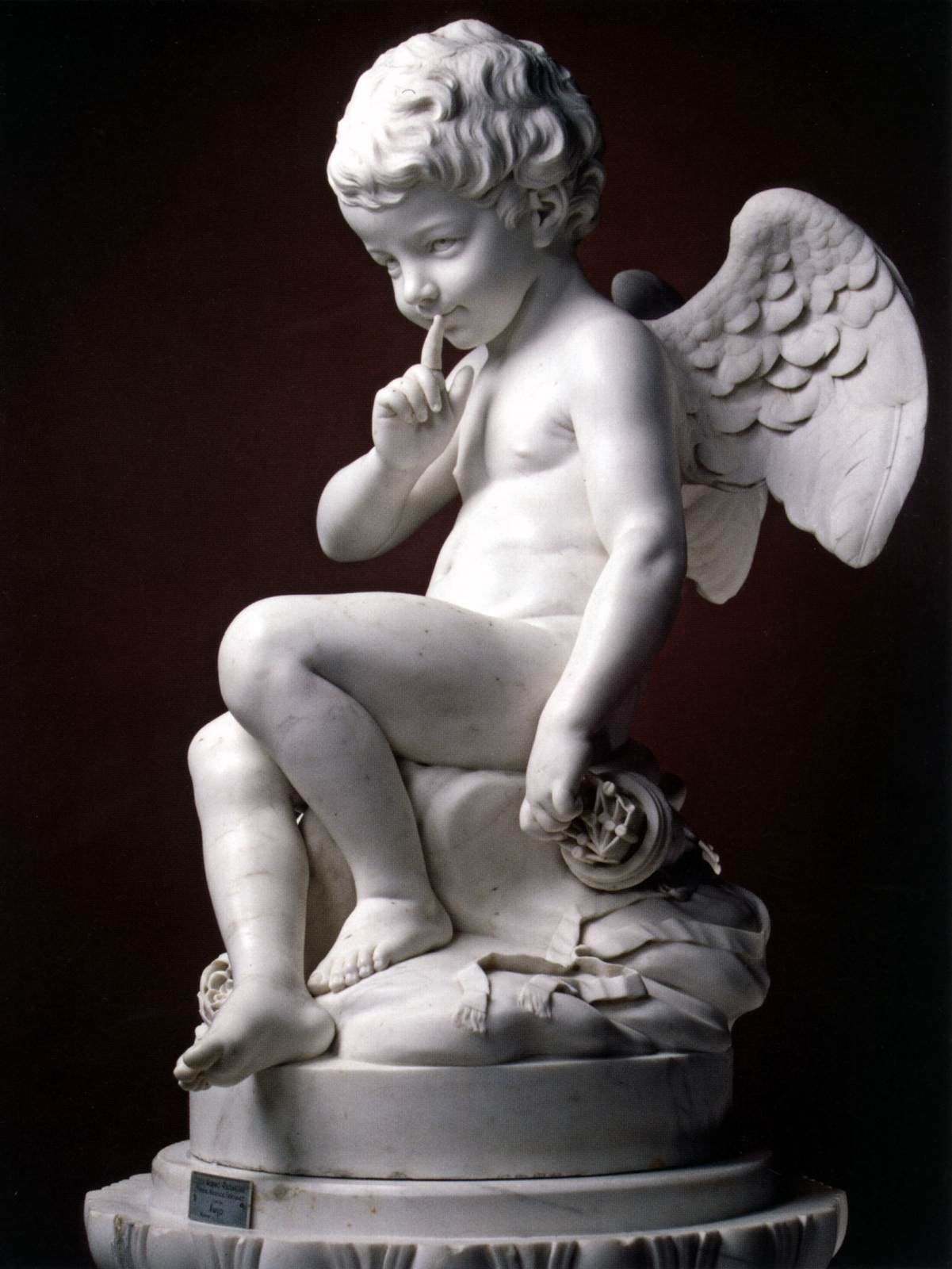 Threatening Cupid by