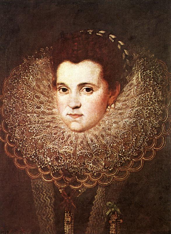 Portrait of a Woman by PANTOJA DE LA CRUZ, Juan