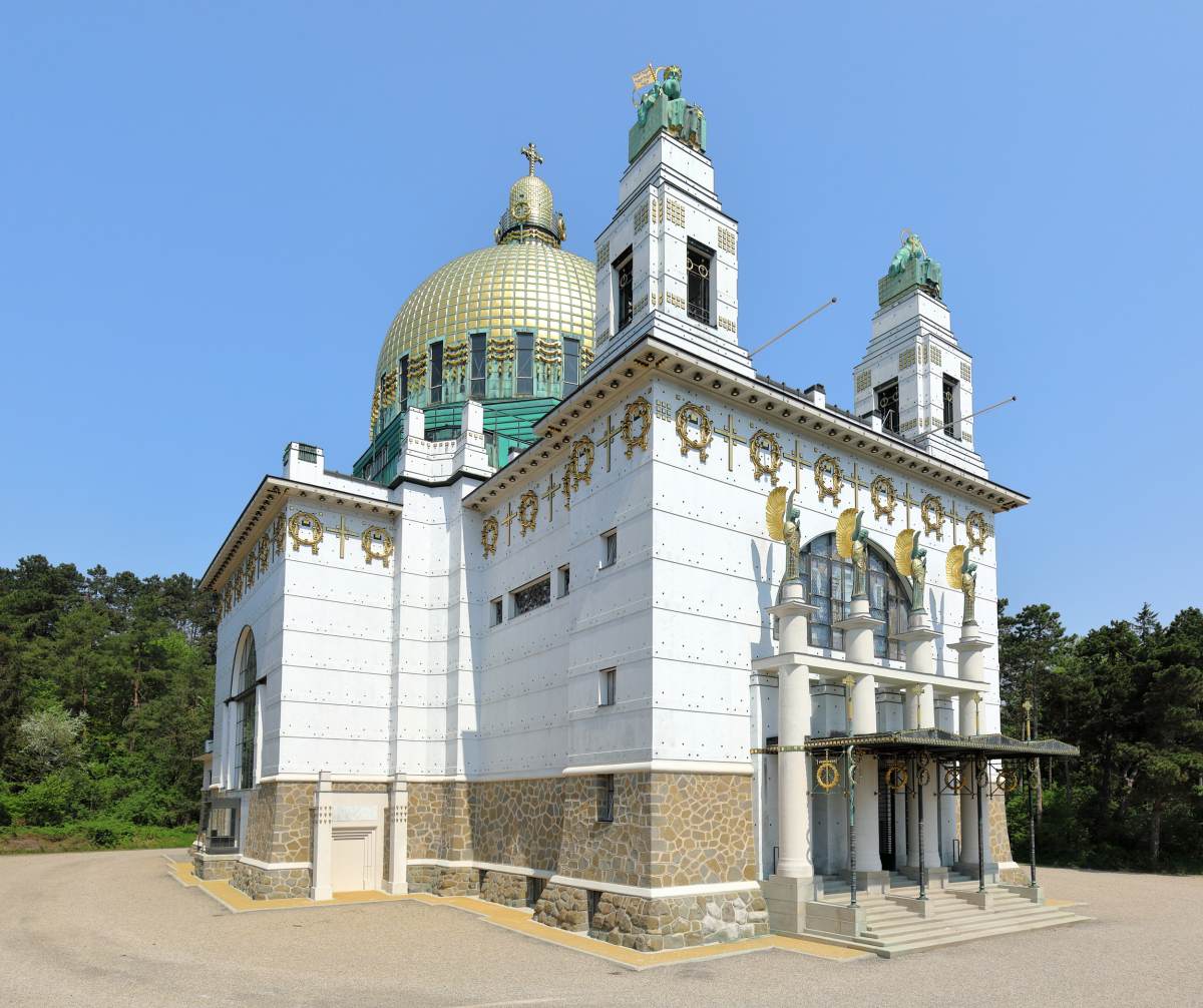 Kirche am Steinhof: general view by