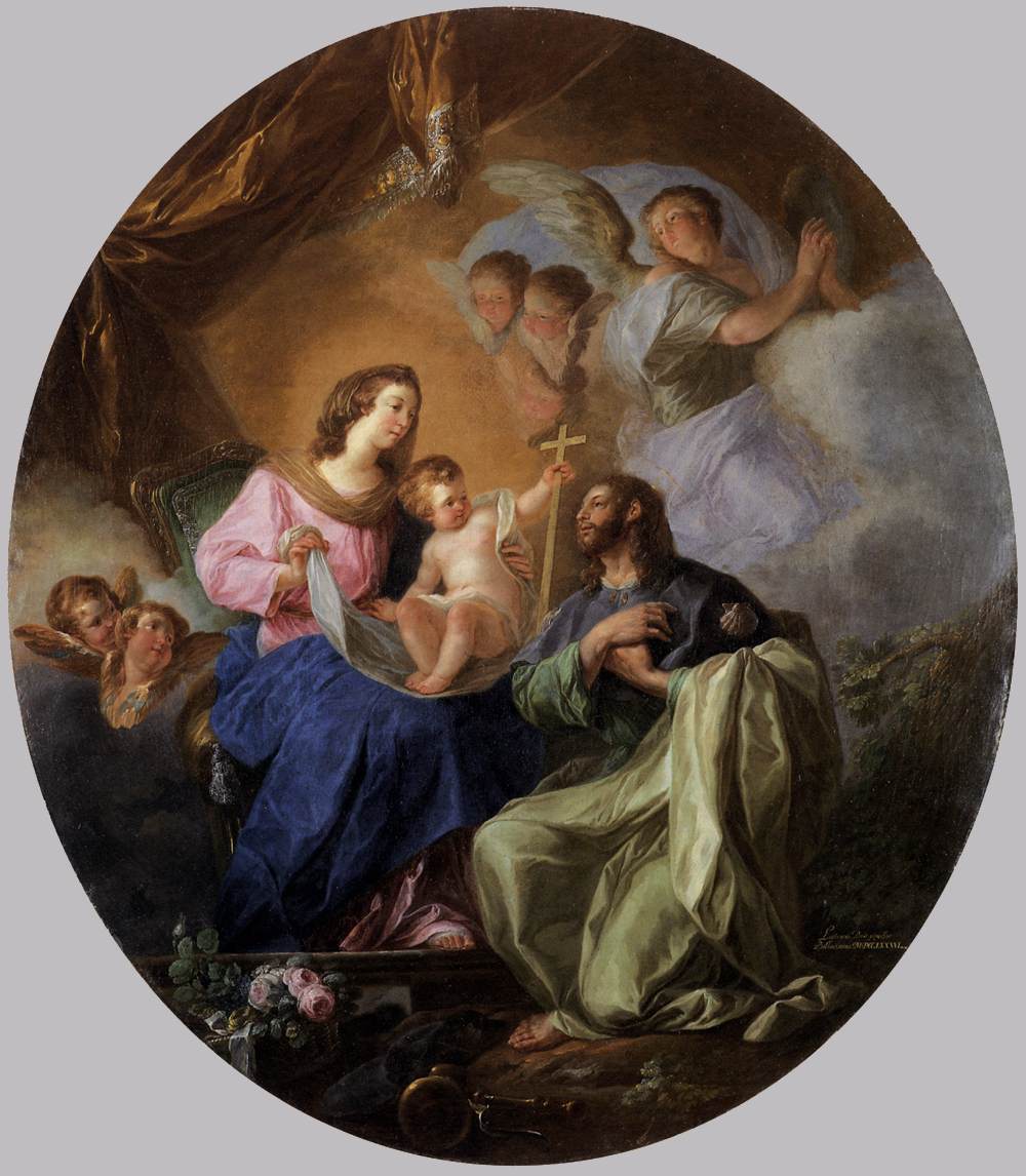 Virgin and Child with St James the Great by