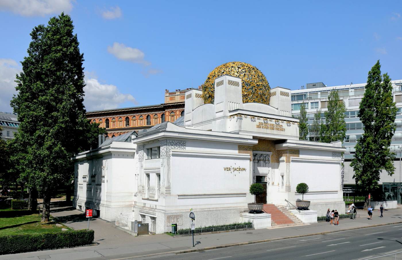 Secession Building: general view by OLBRICH, Josef Maria