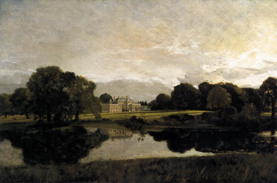 Malvern Hall in Warwickshire by CONSTABLE, John