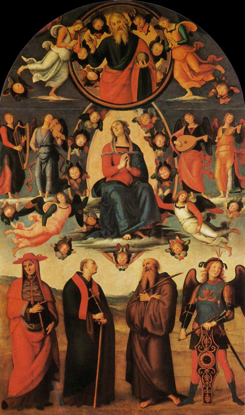 Assumption of the Virgin with Four Saints by