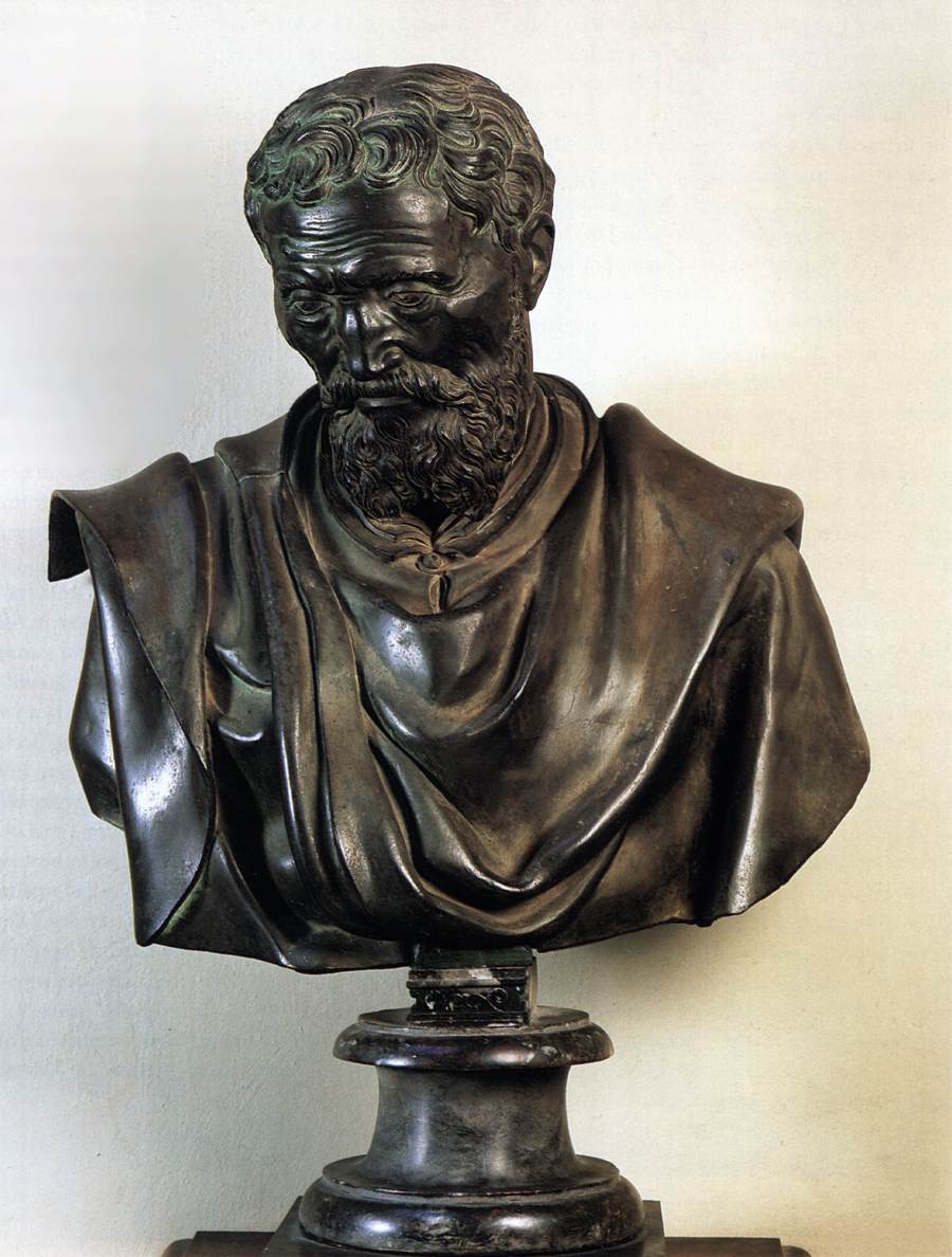 Bust of Michelangelo by