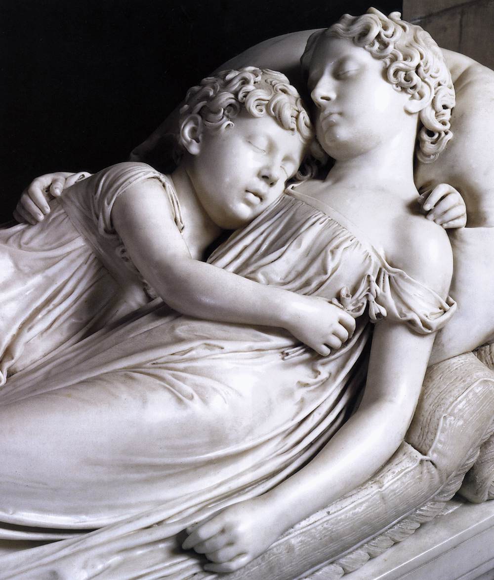 The Sleeping Children (detail) by