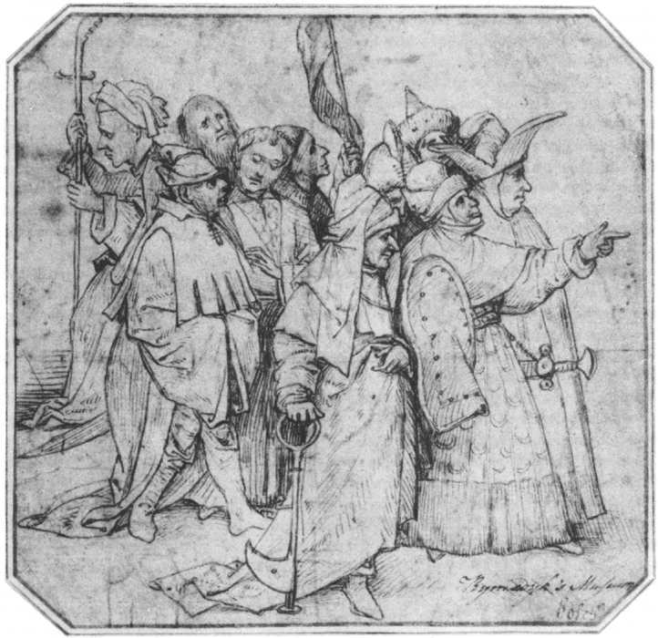 Group of Male Figures by BOSCH, Hieronymus