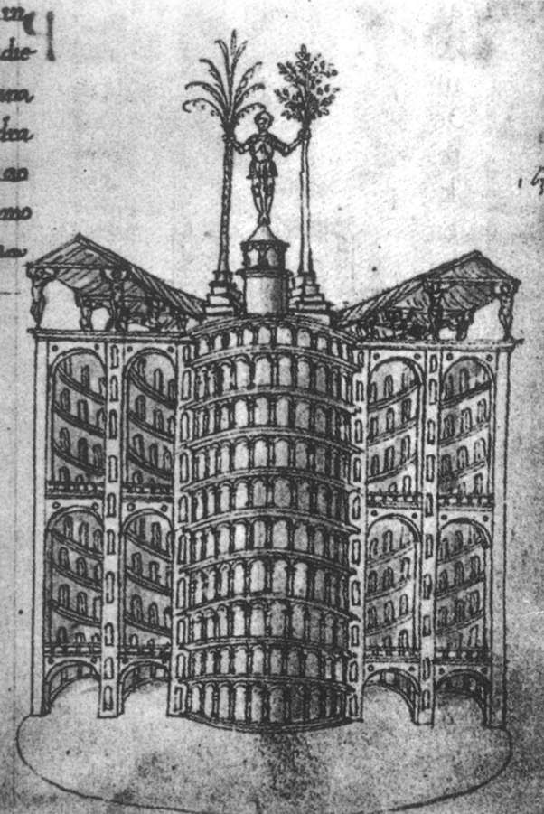 Page from the Trattato d'architettura by FILARETE