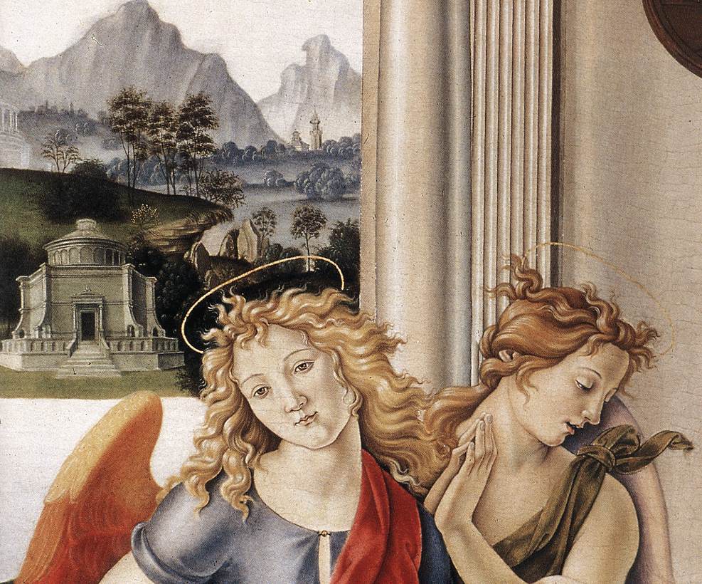 Nativity (detail) by FRANCESCO DI GIORGIO MARTINI