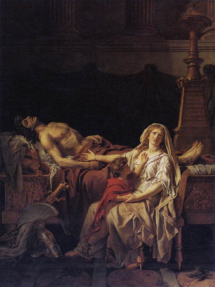 Andromache Mourning Hector by