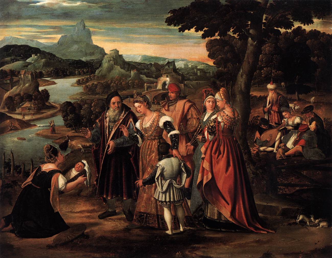 Finding of Moses by CERNOTTO, Stefano