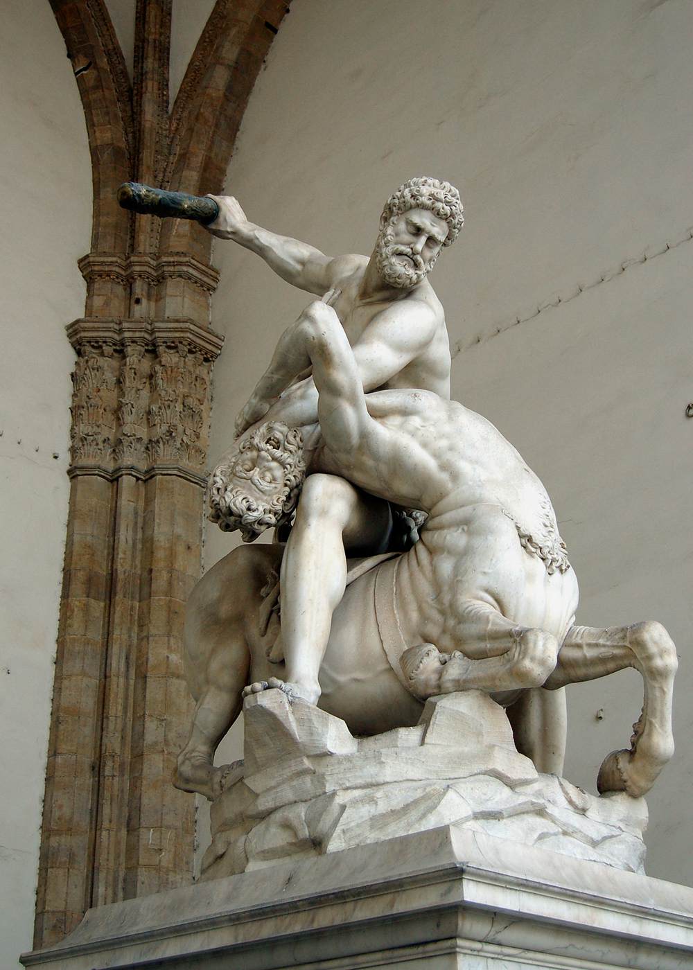 Hercules and the Centaur by GIAMBOLOGNA