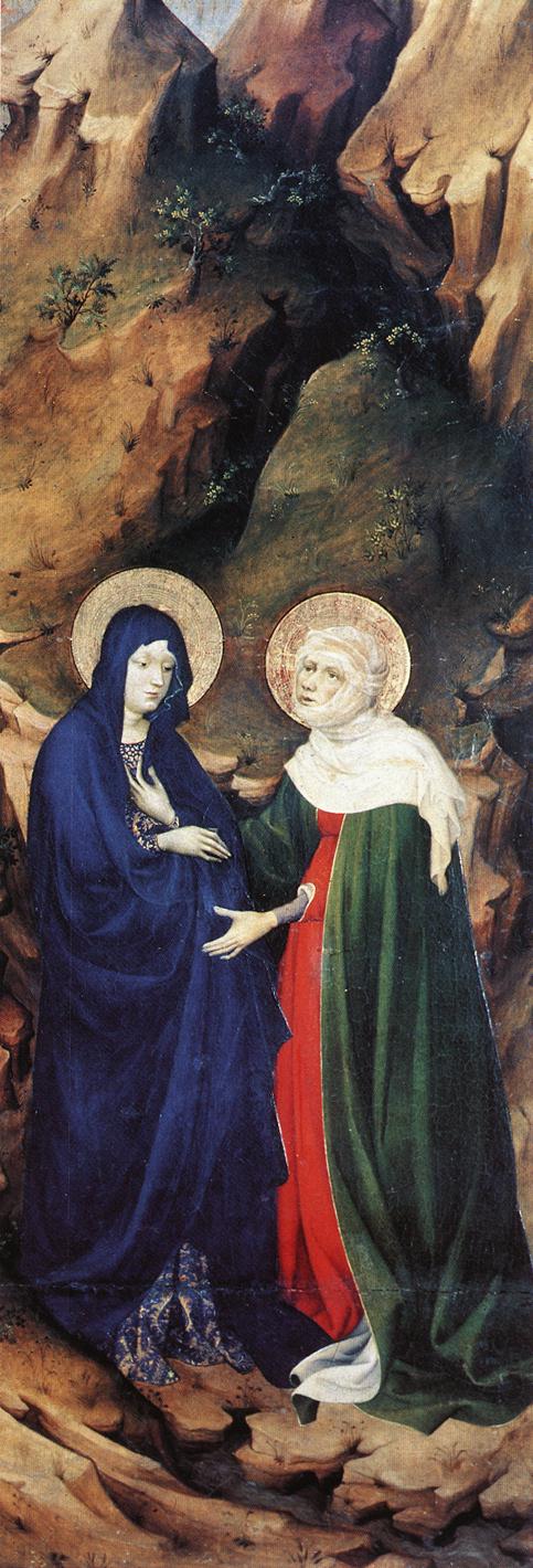 The Visitation by BROEDERLAM, Melchior