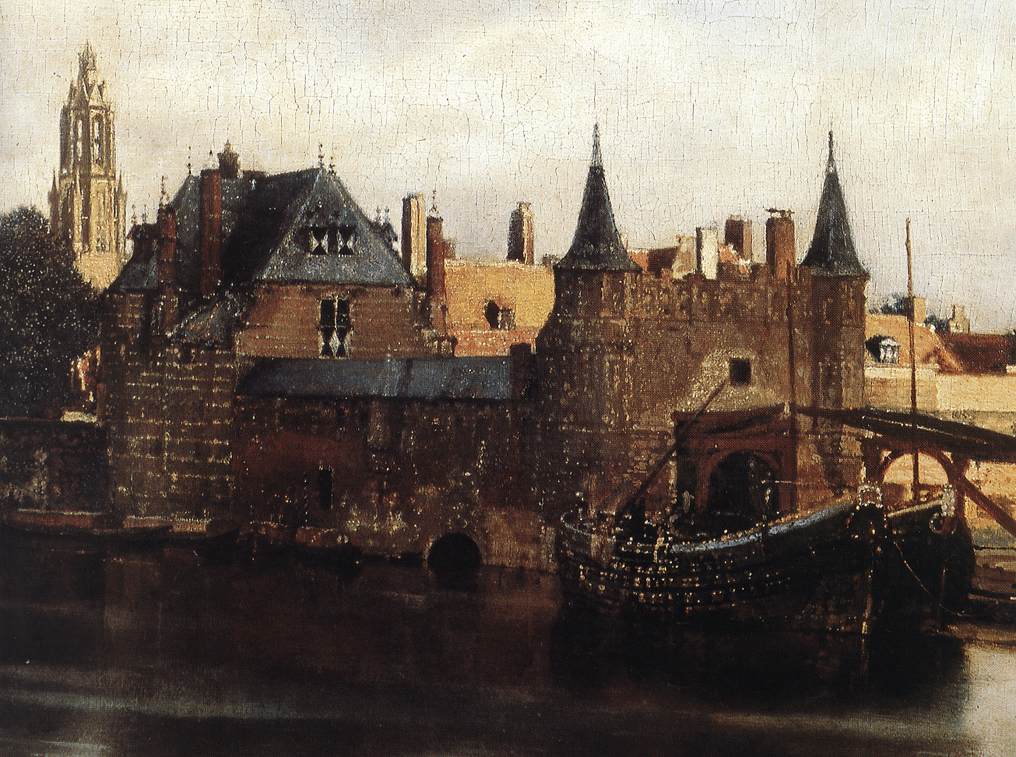 View of Delft (detail) by