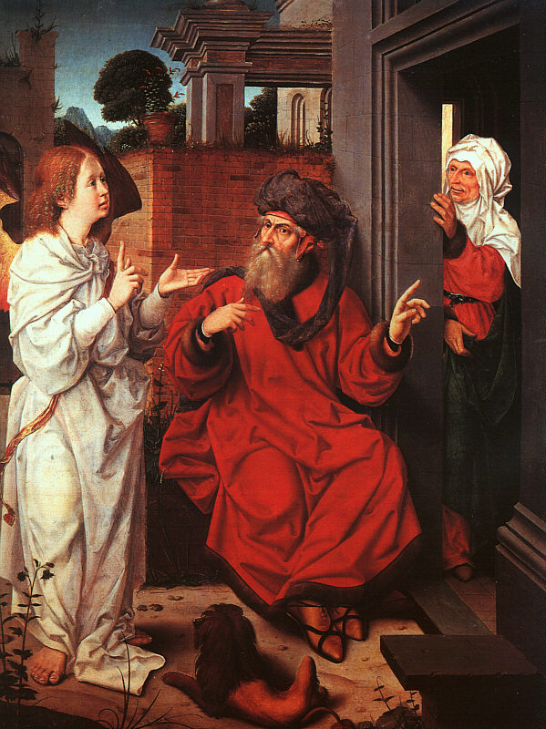 Abraham, Sarah, and the Angel by