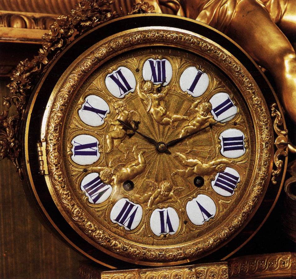 Clock face by BOULLE, André-Charles