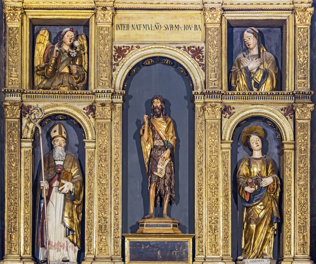 Altarpiece with St John the Baptist by