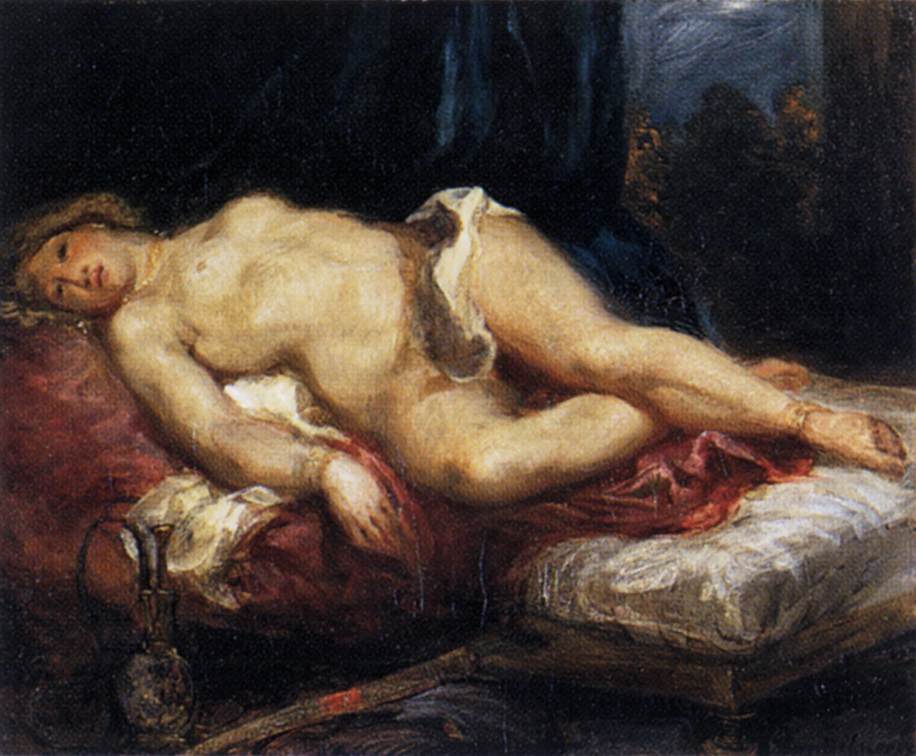 Odalisque Reclining on a Divan by