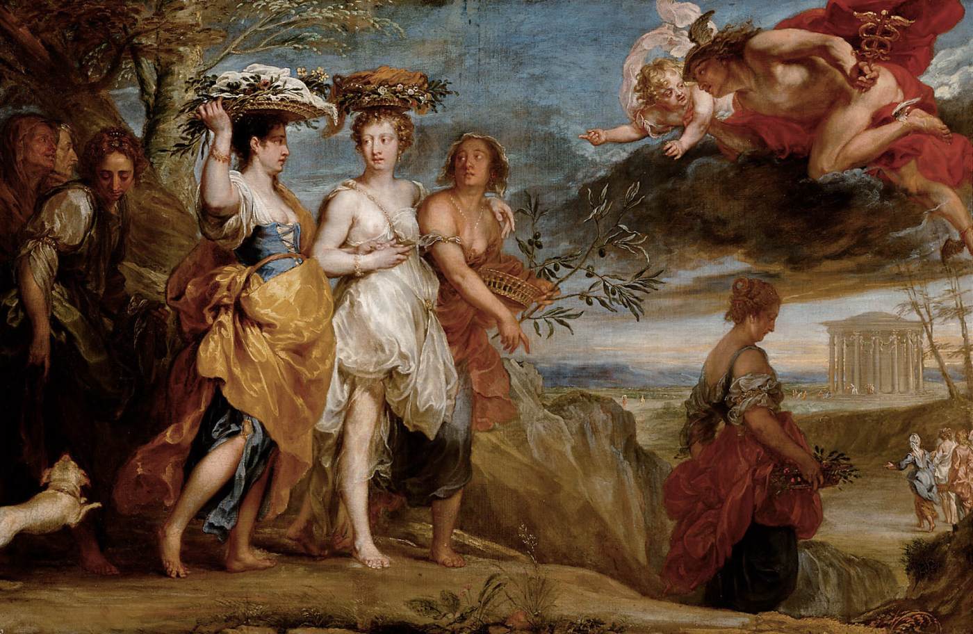 Mercury and Herse by BOECKHORST, Jan van