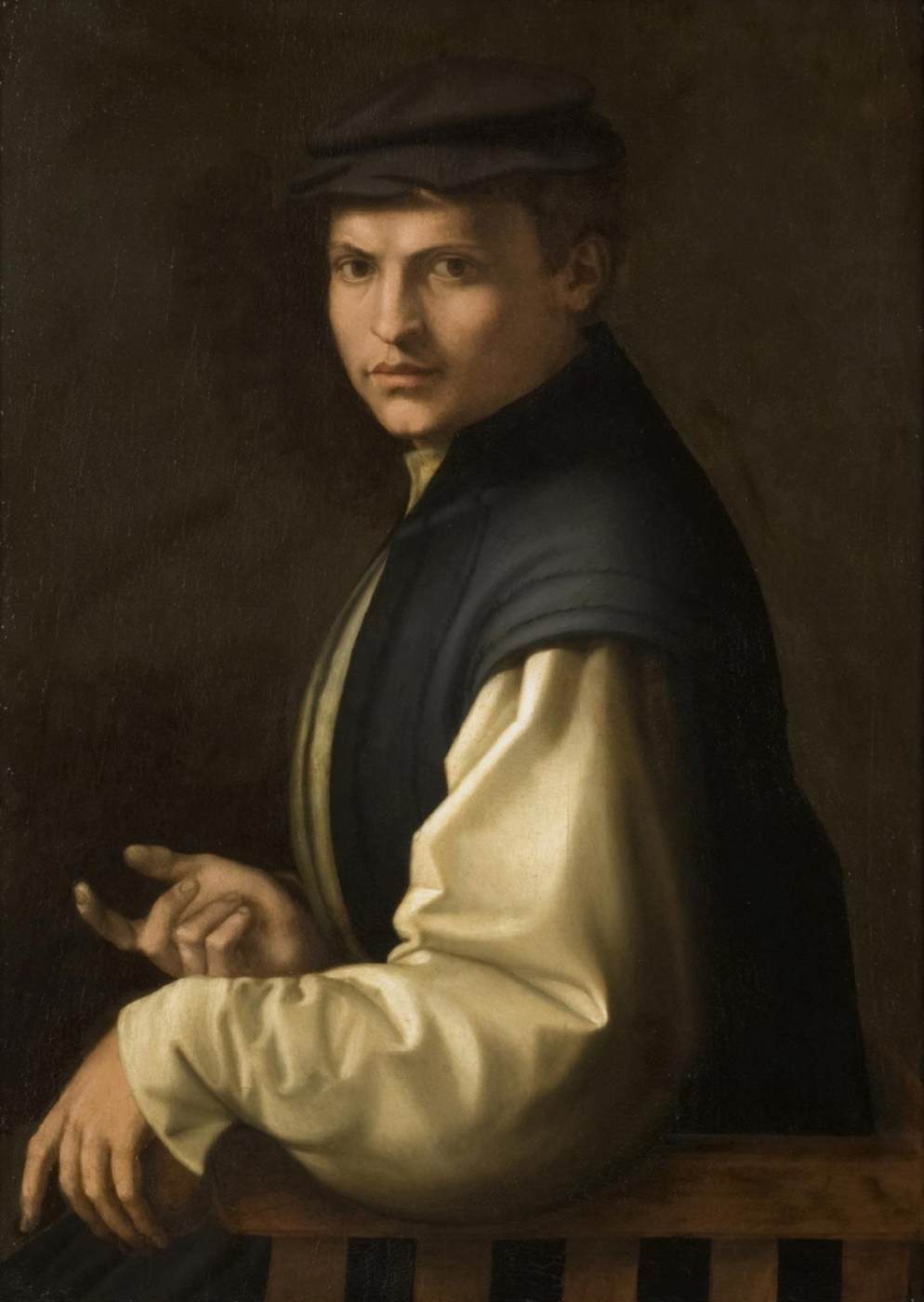 Portrait of a Gentleman by CONTE, Jacopino del