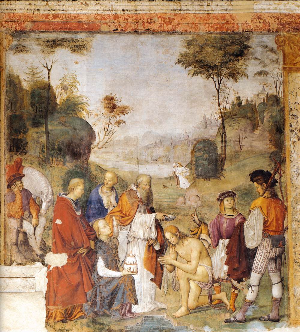 Legend of Sts Cecilia and Valerian, Scene 3 by FRANCIA, Francesco