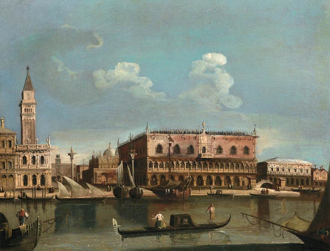 View of the Piazzetta from the Bacino di San Marco, Venice by