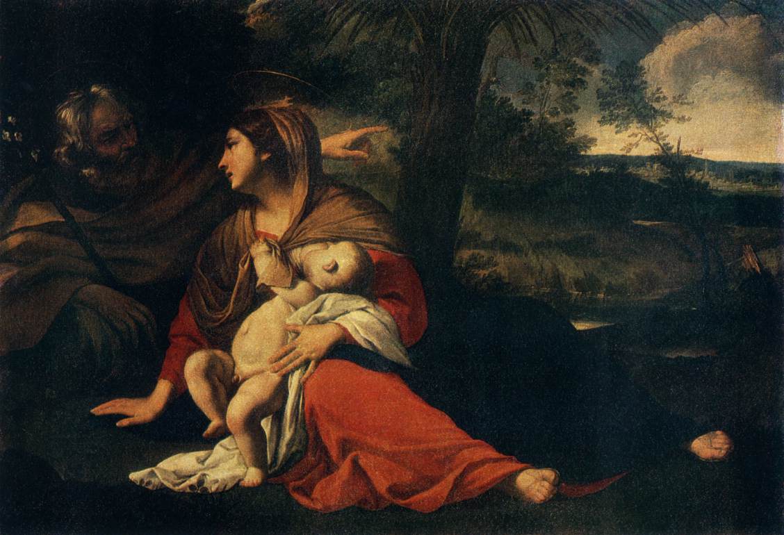 Rest on the Flight into Egypt by